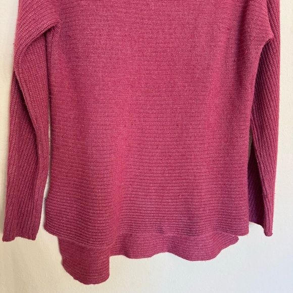 Bartolini Rasberry Pink Made in Italy Sweater Wool Cashmere Size L - Picture 8 of 14